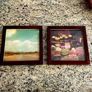 Pottery Barn 8x8 Frame set of 2